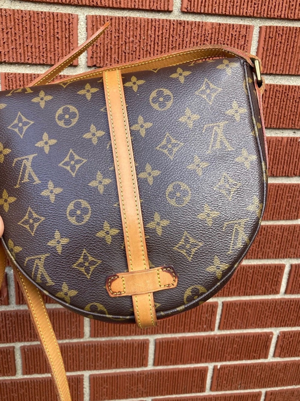 Louis Vuitton Brown Monogram Chantilly Vintage w/COA - Picture 4 of 7